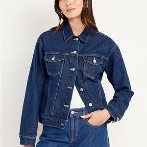 H&M Classic Blue Denim Jacket sz 4